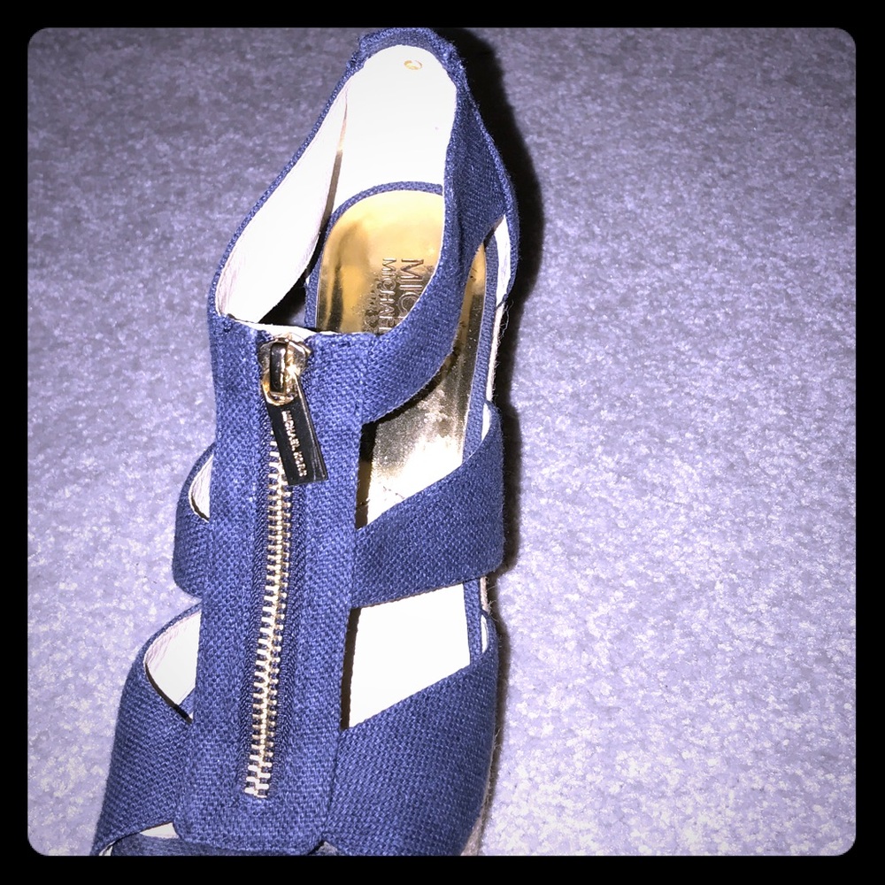 Sexy Michael Kors espadrille high 7.5 - Picture 2 of 6